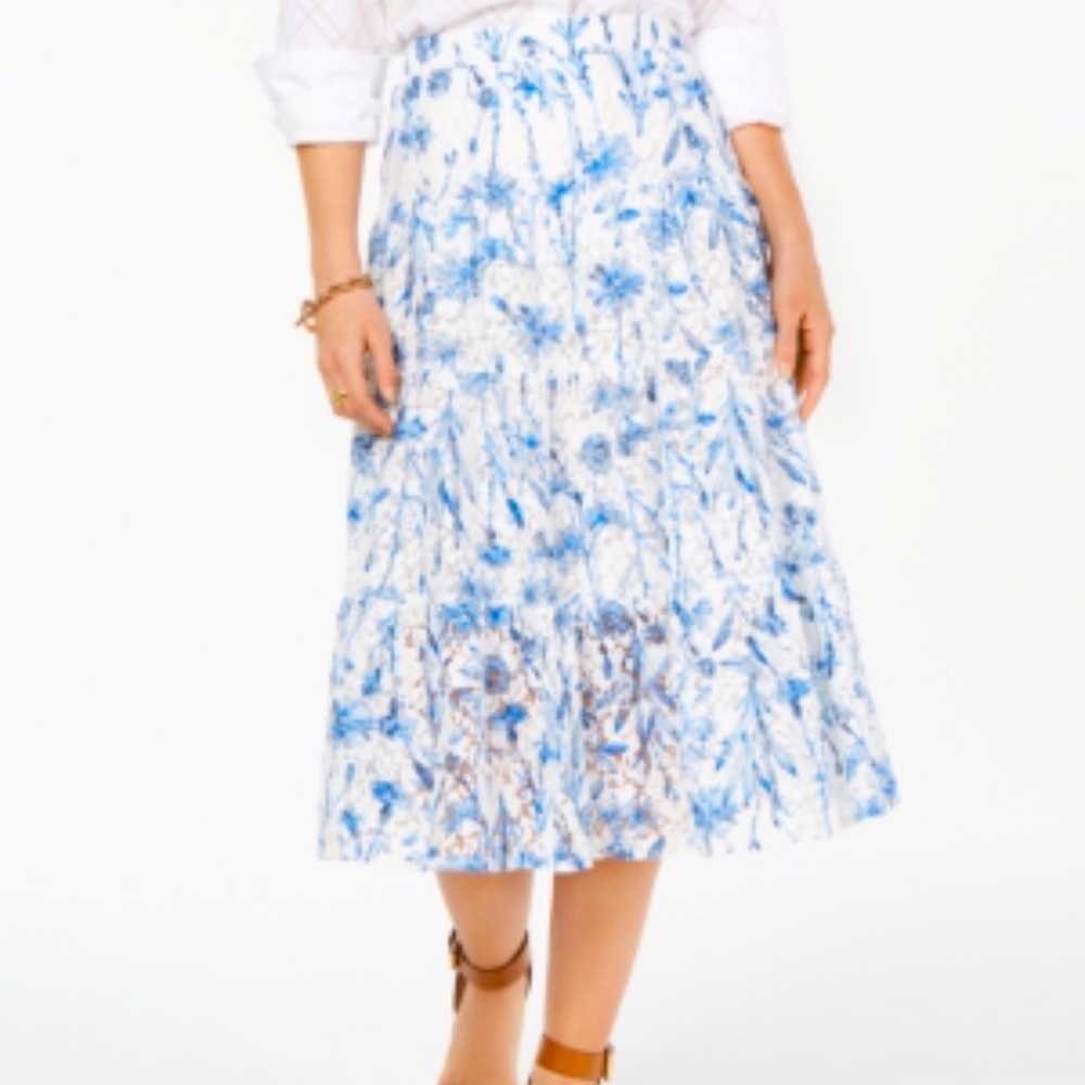 Tommy Hilfiger | Paneled Lace Skirt